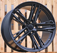Indlæs billede til gallerivisning R20x10 5X120 ET 20 66.9 FR037 Black Half Matt (BLHM) For CHEVR (K7) (REAR+FRONT CAMARO)
