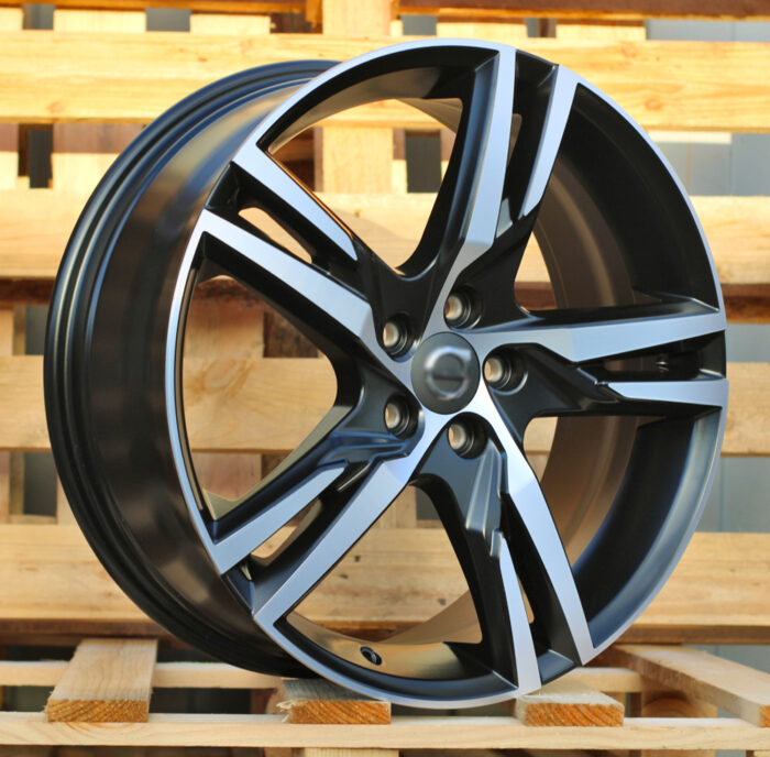 R19x7.5 5X108 ET 50.5 63.4 F5302 Black Polished Matt (MBM) For VOLVO (K7)
