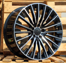 Indlæs billede til gallerivisning R18x8 5X112 ET 43 66.6 FBX132 Black Polished (MB) For MER (P1+Z5) (HYBRID FORGED)