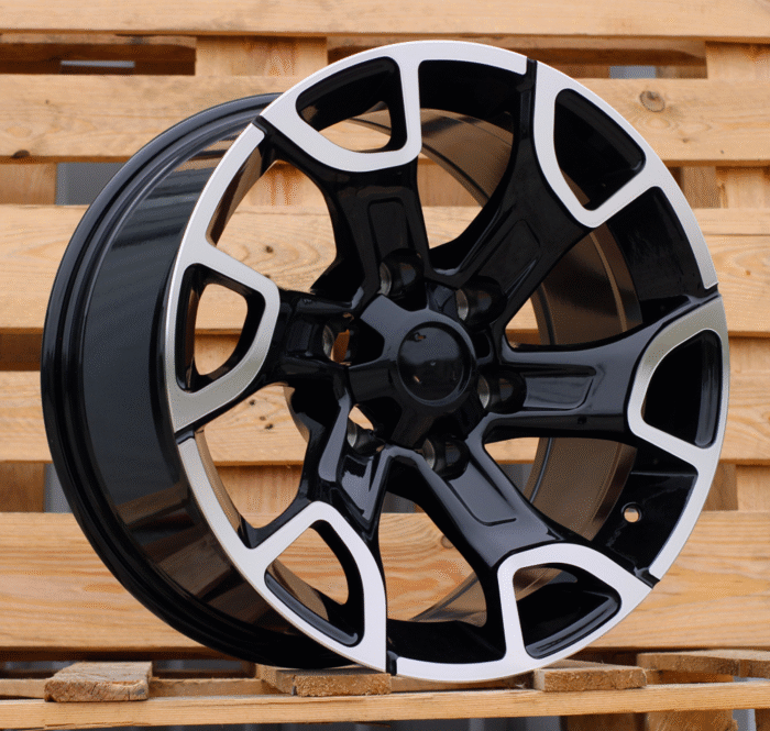 R18x9 6X139.7 ET 12 106.1 I6126 Black Polished (MB) For TOYOT (P2) (4X4)