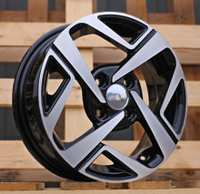 Indlæs billede til gallerivisning R14x5 4X100 ET 41 54.1 Y1245 Black Polished (MB) For HYUND (R)