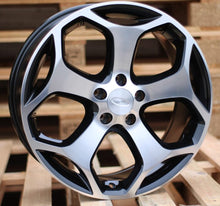 Indlæs billede til gallerivisning R16x6.5 5X108 ET 50 63.4 BK871 Black Polished (MB) For FORD (R+K4)