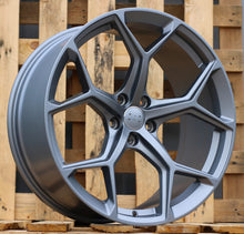 Indlæs billede til gallerivisning R22x10 5X112 ET 19 66.5 I5598 Gun Metal Half Matt (GMHM) For AUD (Z5+P2)