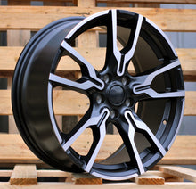 Indlæs billede til gallerivisning R18x7.5 5X112 ET 45 66.6 I5662 Black Polished Half Matt (MBHM) For BMW (K7) (X1/X2)