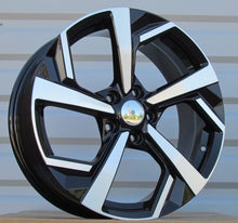 Indlæs billede til gallerivisning R18x7 5X114.3 ET 40 66.1 FE174 Black Polished (MB) For NISS (K7+Z5)