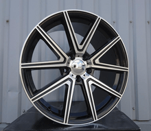 Indlæs billede til gallerivisning R18x8.5 5X114.3 ET 35 67.1 XFE07 Black Polished (MB) For RACIN (K7) (Rear+Front)