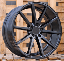 Indlæs billede til gallerivisning R19x9.5 5X120 ET 38 72.6 QC1122 Black Half Matt (BLHM) For RACIN