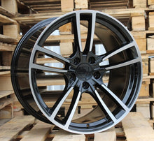 Indlæs billede til gallerivisning R21x9.5 5X130 ET 46 71.6 B1378 Black Polished (MB) For PORCH (P+Z3) (Rear+Front)