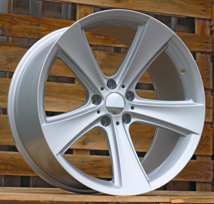 R18x9.5 5X120 ET 14 74.1 BK086 Silver (SI) For BMW (P) (Rear+Front)