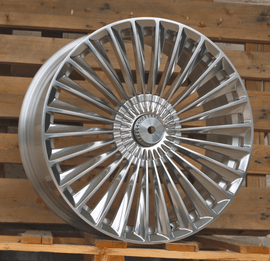 R21x10 5X112 ET 38 66.6 TX036 Full Polished (FPL) For MER (K7) (FORGED (Rear+Front)