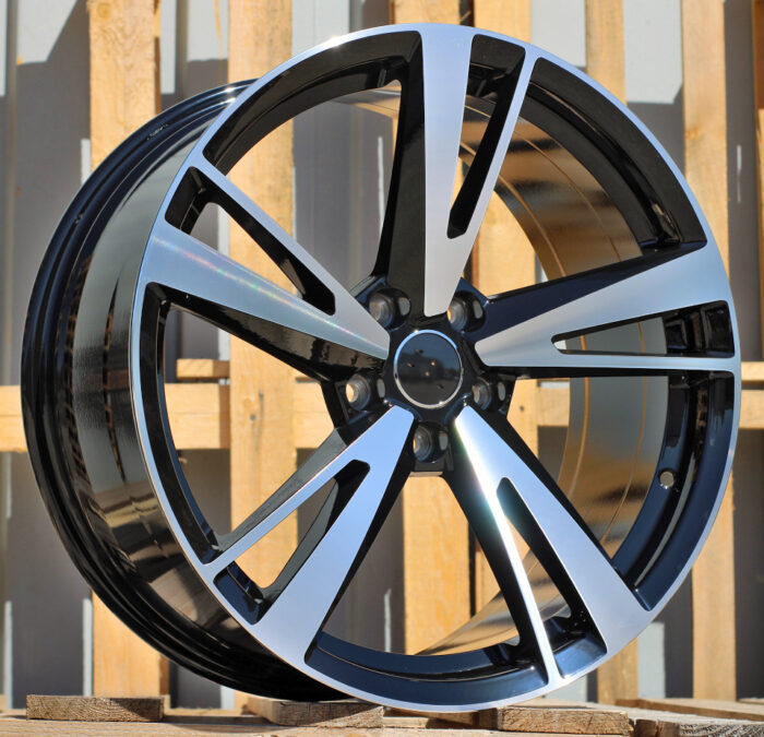 R18x8 5X112 ET 40 66.5 I5553 Black Polished (MB) For AUD (P1)