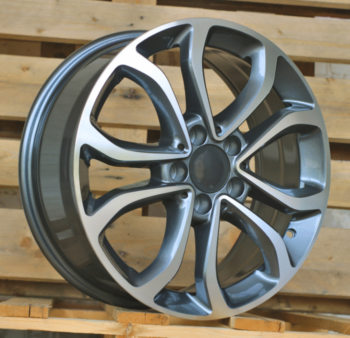 R17x7 5X112 ET 48.5 66.6 I7044 Grey Polished (MG) For MER (K7)