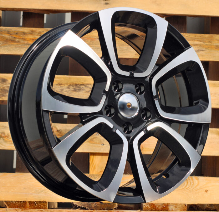 R17x7 4X108 ET 25 65.1 B5850 Black Polished (MB) For CITRO (D3)