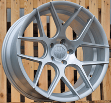 Indlæs billede til gallerivisning R18x9 5X120 ET 35 72.6 SSA03 (HX022) Silver Shining (SS) For HAXER (Z1) (Rear+Front)