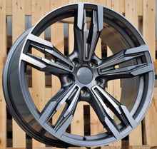 Indlæs billede til gallerivisning R18x8.5 5X120 ET 30 72.6 BY983 (BK5730) Grey Polished (MG) For BMW (P2+Z4)