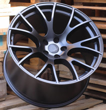 Indlæs billede til gallerivisning R20x9.5 5X115 ET 18 71.5 B5054 Black Half Matt (BLHM) For RACIN (P) (DODGE (Rear+Front)