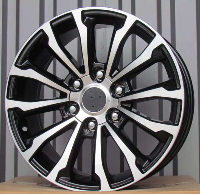 R19x7.5 6X139.7 ET 25 106.1 XE203 Black Polished (MB) For TOYOT (P1) (4×4)