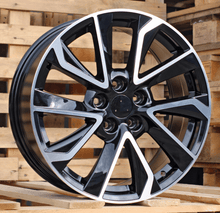 Indlæs billede til gallerivisning R17x7 5X100 ET 40 54.1 B5463 (IN5501) Black Polished (MB) For TOYOT (Z6)