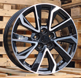 R18x7.5 5X114.3 ET 45 60.1 B5463 Black Polished (MB) For TOYOT (K4)