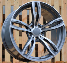 Indlæs billede til gallerivisning R17x8 5X120 ET 30 72.6 E492 (BK5728) Grey Polished (MG) For BMW (L1)