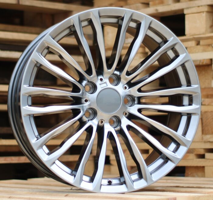 R19x8.5 5X120 ET 33 72.6 XF142 Hyper Black (HB) For BMW (P2) (Rear+Front)