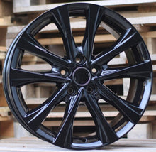 Indlæs billede til gallerivisning R18x7.5 5X114.3 ET 45 60.1 B1255 Black (BL) For TOYOT (Z1)