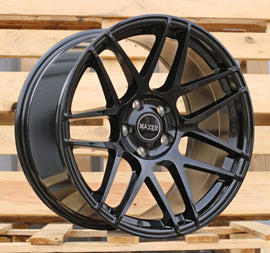 R19x10 5X120 ET 30 72.6 XF995 (HX022) Black (BL) For HAXER (P1) (Rear+Front)