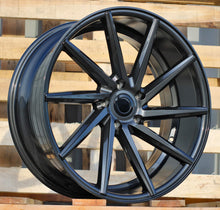 Indlæs billede til gallerivisning R20x8.5 5X112 ET 30 66.5 B1059 Black (BL) For RACIN (Z3) (RIGHT SIDE (Style Vossen)