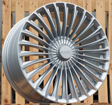 Indlæs billede til gallerivisning R19x9.5 5X112 ET 43 66.6 HX09F Silver Shining (SS) For HAXER (K4) (HYBRID FORGED (For car Mercedes Benz)