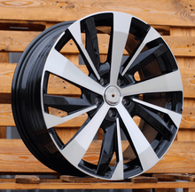 Indlæs billede til gallerivisning R19x7.5 5X108 ET 42 65.1 YF0449 Black Polished (MB) For PEUG (P1) (HYBRID FORGED)
