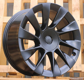 R20x9.5 5X114.3 ET 45 64.1 D1797 Black Half Matt (BLHM) For TESLA (Z2) (Model Y)
