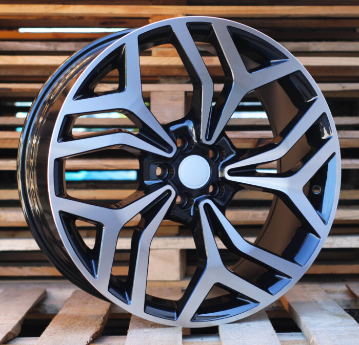 R20x8 5X108 ET 40 63.3 D1419 (B5816) Black Polished (MB) For LAND (P2)