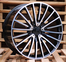 Indlæs billede til gallerivisning R19x9.5 5X112 ET 38 66.6 MR532 (IN0235) Black Polished (MB) For MER (K7) (Rear+Front)