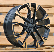 Indlæs billede til gallerivisning R19x8 5X112 ET 40 57.1 YF1150 Black Polished Half Matt Cooper (MBHMC) For CUPRA (K8+P1+P2) (HYBRID FORGED)