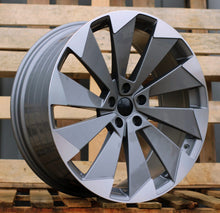 Indlæs billede til gallerivisning R21x8.5 5X112 ET 40 57.1 I1141 Grey Polished (MG) For SKODA (K7) (Enyaq (Front+Rear)