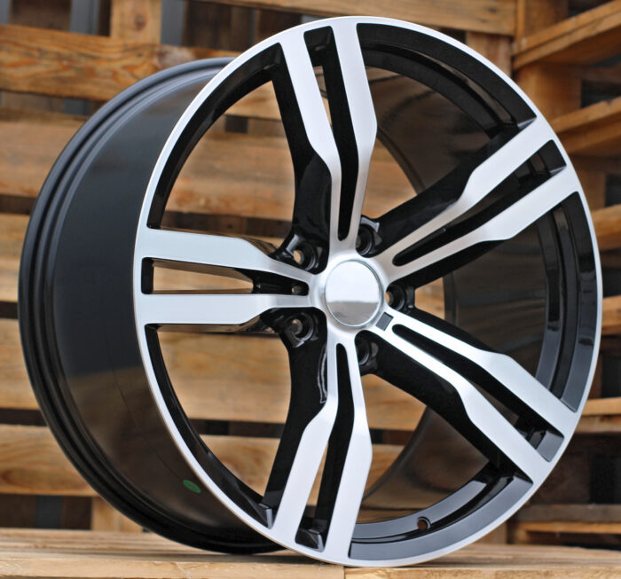 R21x8.5 5X120 ET 25 72.6 B5327 Black Polished (MB) For BMW