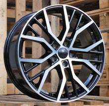 Indlæs billede til gallerivisning R16x7 5X100 ET 45 57.1 BK713 Black Polished (MB) For VW (R)