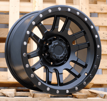 Indlæs billede til gallerivisning R17x9 6X139.7 ET 0 110.1 JT243 Black Polished (MB) For 4X4 (K3)
