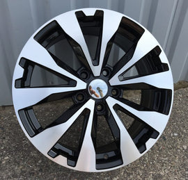 R18x7 5X114.3 ET 48 56.1 FE117 Black Polished (MB) For SUBAR (K7)