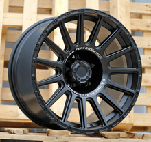 Indlæs billede til gallerivisning R17x9 6X114.3 ET 5 66.1 FBX026 Black Polished (MB) For 4X4 (K7) (HYBRID FORGED)