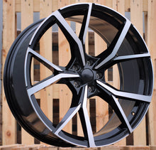 Indlæs billede til gallerivisning R18x8 5X112 ET 41 57.1 B5801 Black Polished (MB) For VW (K2+P2)