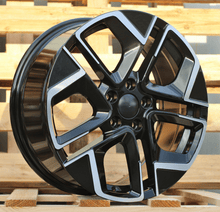 Indlæs billede til gallerivisning R17x7.5 5X112 ET 51 57.1 Y1258 Black Polished (MB) For VW (P)