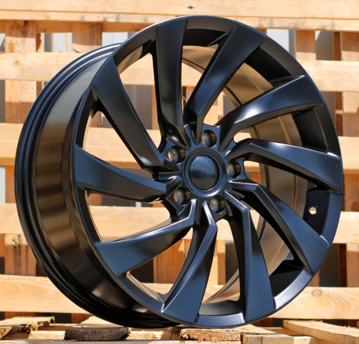 R18x8 5X100 ET 35 57.1 B5083 Black Half Matt (BLHM) For VW