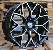 Indlæs billede til gallerivisning R16x5.5 4X100 ET 30 60.1 B1449 Black Polished Half Matt (MBHM) For SMART (P2+P+Z2) (HAXER Front+Rear)