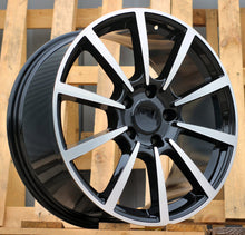 Indlæs billede til gallerivisning R20x8.5 5X130 ET 50 71.5 1067 Black Polished (MB) For PORCH (P) (Rear+Front)