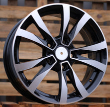 Indlæs billede til gallerivisning R16x6.5 5X105 ET 39 56.6 BK533 Black Polished (MB) For OPEL (D1)