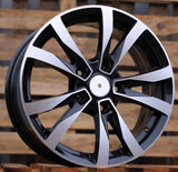 R16x6.5 5X114.3 ET 42 67.1 BK533 Black Polished (MB) For RACIN (K2)