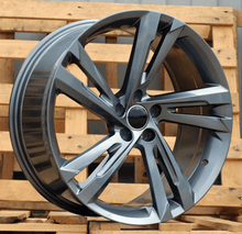 Indlæs billede til gallerivisning R19x8.5 5X112 ET 38 57.1 A5891 (YF5682) Grey (GR) For VW (K7) (HYBRID FORGED)