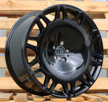 Indlæs billede til gallerivisning R22x9 5X112 ET 32 66.6 XE629 Black (BL) For MER (K4) (HYBRID FORGED New BRABUS (Front+Rear)