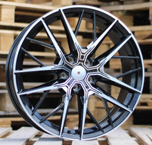 Indlæs billede til gallerivisning R19x8 5X112 ET 50 66.6 H5080 Black Polished (MB) For BMW (P1) (BMW 1(F40)/ 2(F44)